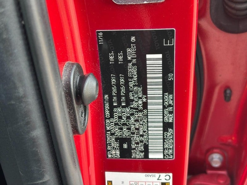 2016 Toyota 4Runner 4WD 4dr V6 Trail Premium