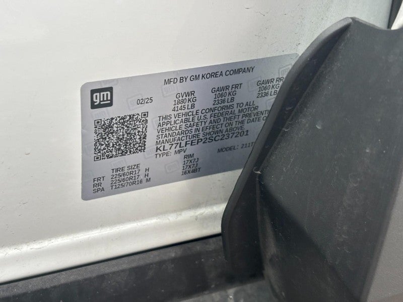 2025 Chevrolet Trax FWD 4dr LS