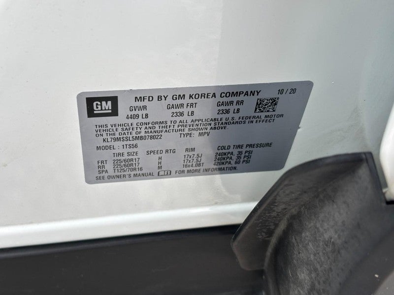 2021 Chevrolet TrailBlazer AWD 4dr ACTIV