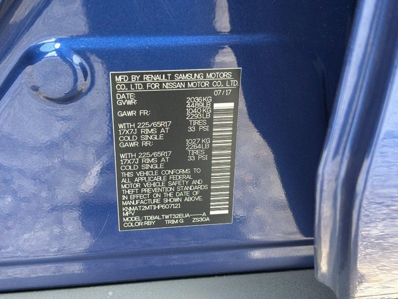 2017 Nissan Rogue 2017.5 FWD SV