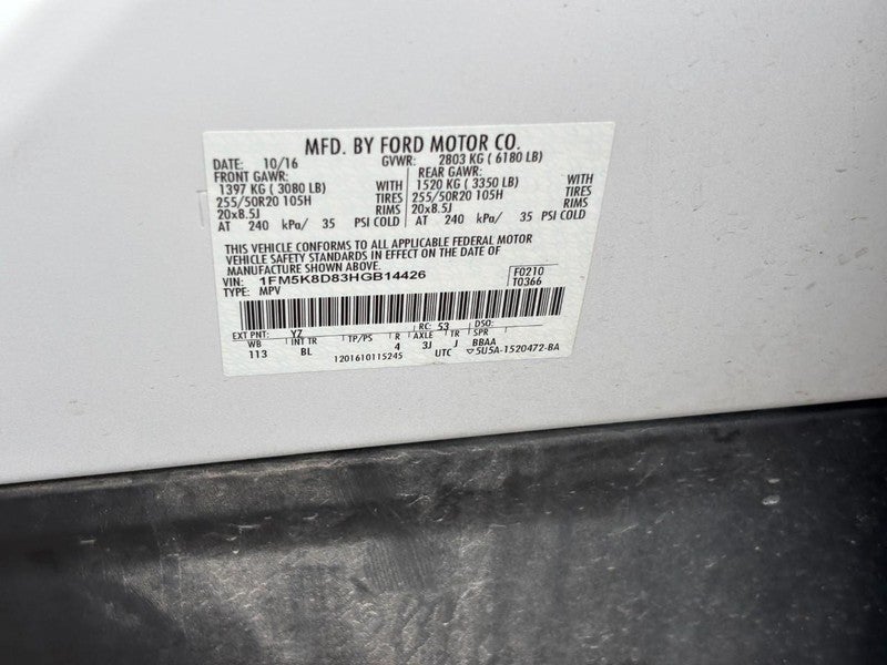 2017 Ford Explorer XLT 4WD