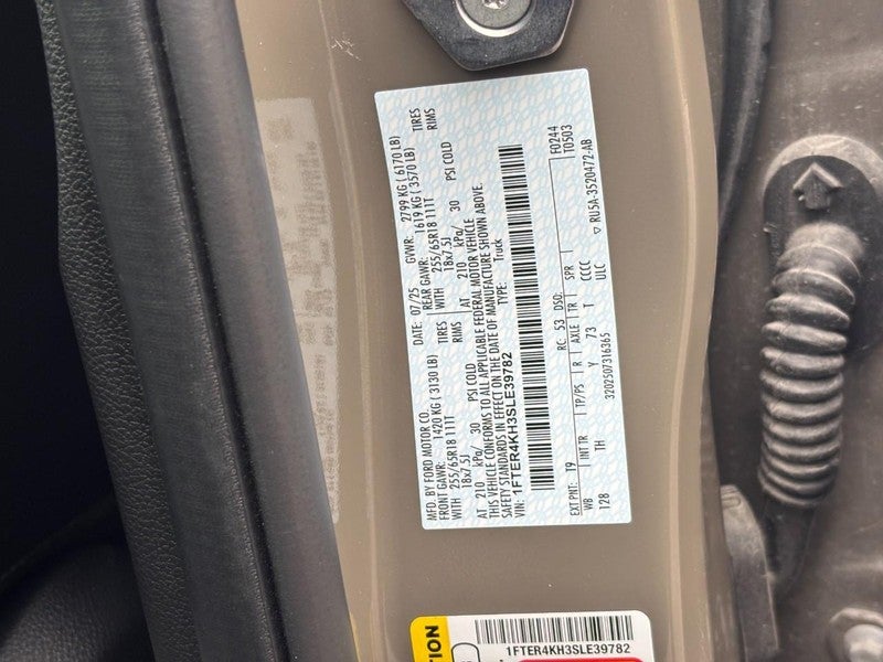 2025 Ford Ranger LARIAT 4WD SuperCrew 5' Box