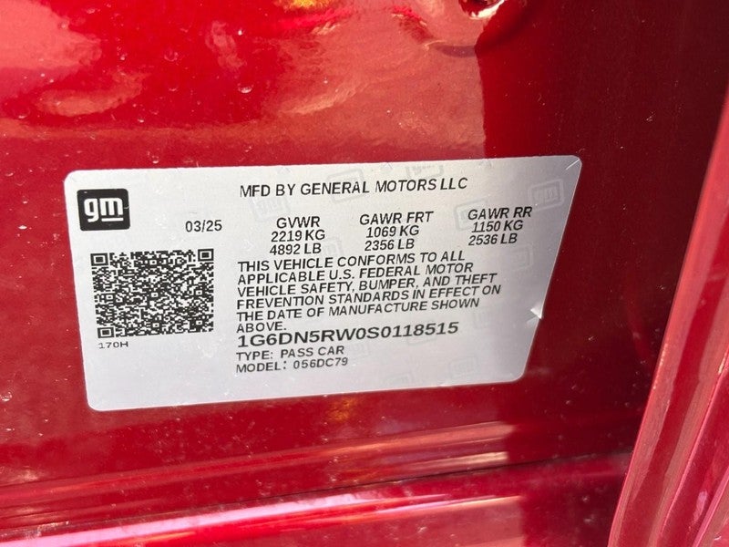 2025 Cadillac CT5 4dr Sdn Premium Luxury