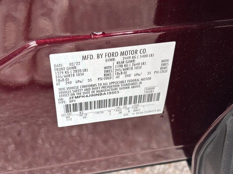 2022 Ford Edge SEL AWD