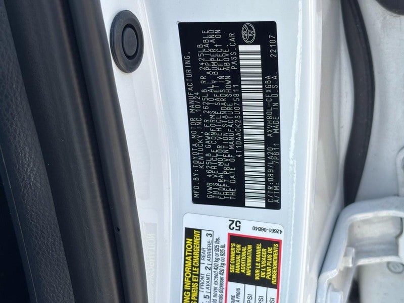 2025 Toyota Camry XLE (Natl)