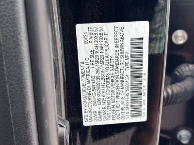 2025 Honda Passport EX-L AWD