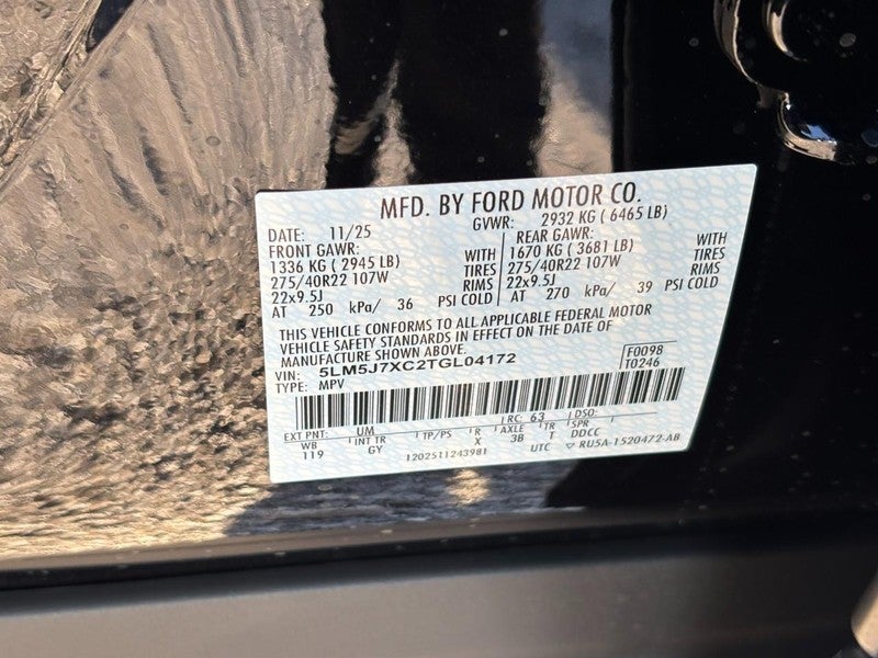 2026 Lincoln Aviator Reserve AWD