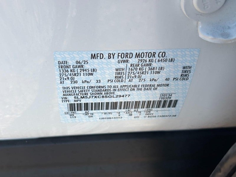 2025 Lincoln Aviator Reserve AWD