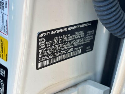 2017 BMW X3 xDrive28i Sports Activity Vehicle