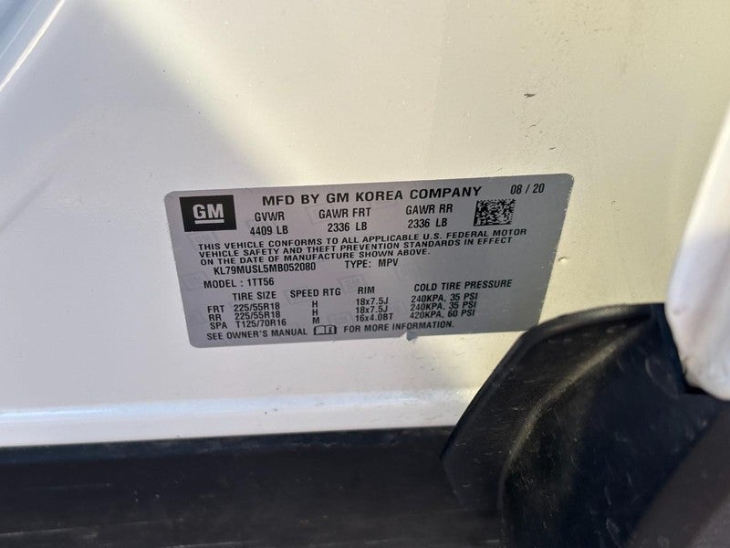 2021 Chevrolet TrailBlazer AWD 4dr RS