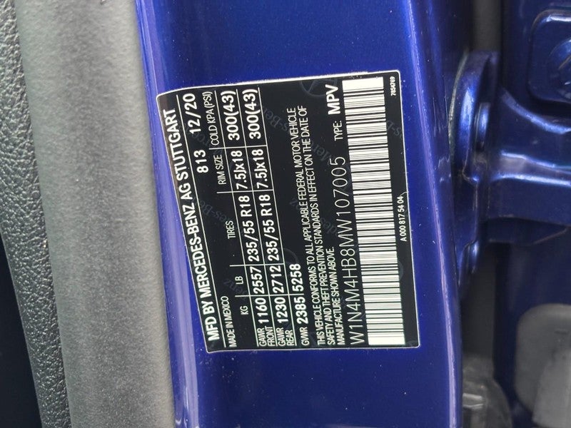 2021 Mercedes-Benz GLB GLB 250 4MATIC® SUV