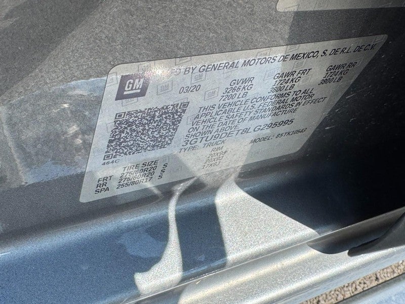 2020 GMC Sierra 1500 4WD Crew Cab 147" SLT