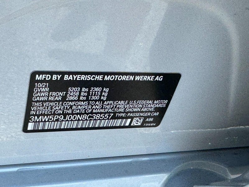 2022 BMW 3 Series 330e xDrive Plug-In Hybrid North America