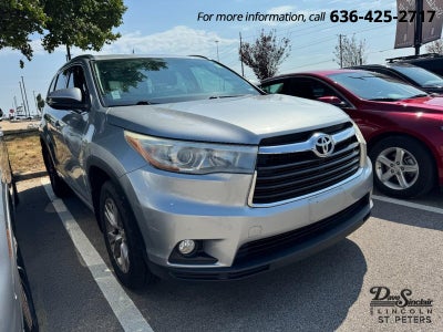 2015 Toyota Highlander AWD 4dr V6 XLE (Natl)