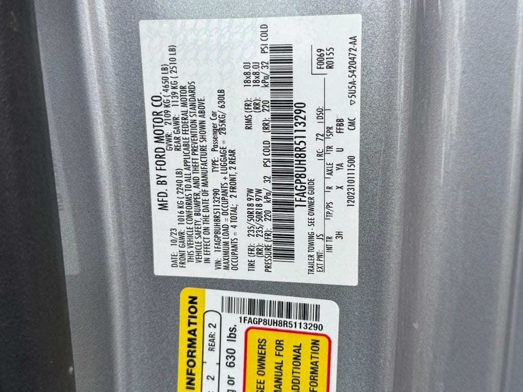 2024 Ford Mustang EcoBoost Convertible