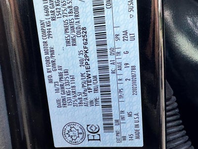 2023 Ford F-150 4WD SuperCrew 5.5' Box