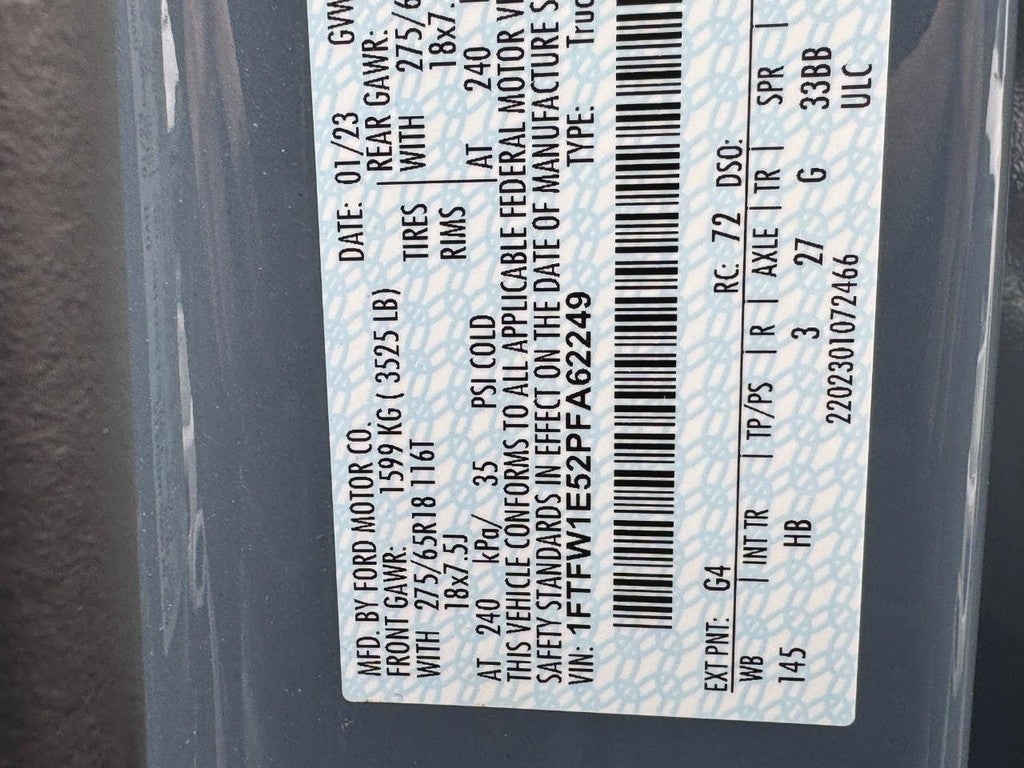 2023 Ford F-150 4WD SuperCrew Box