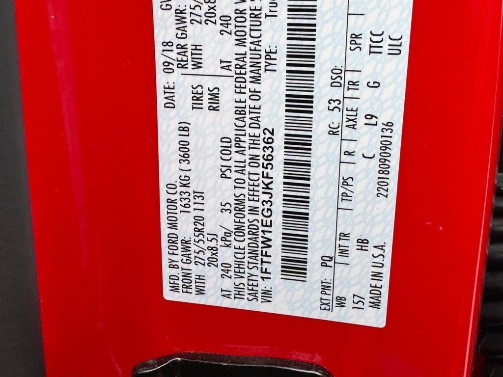 2018 Ford F-150 4WD SuperCrew Box