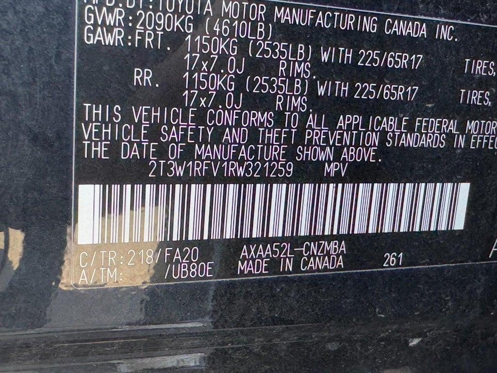 2024 Toyota RAV4 XLE FWD (Natl)