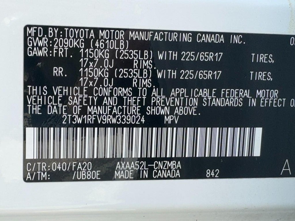 2024 Toyota RAV4 XLE FWD (Natl)