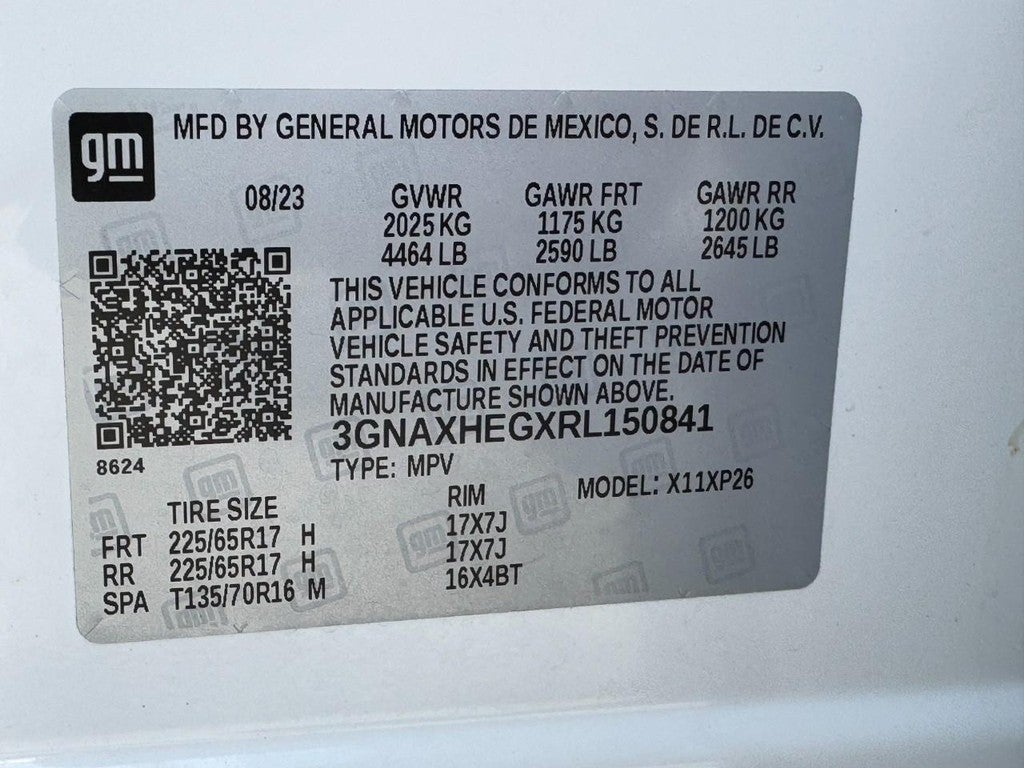 2024 Chevrolet Equinox FWD 4dr LS w/1LS