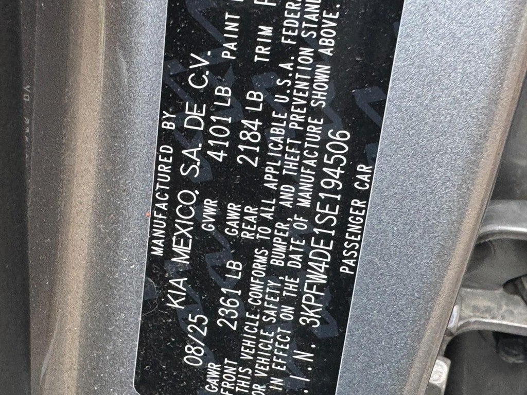2025 Kia K4 GT-Line FWD