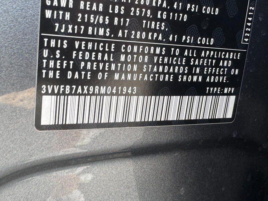 2024 Volkswagen Tiguan 2.0T S 4MOTION