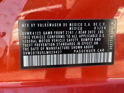 2020 Volkswagen Jetta Auto