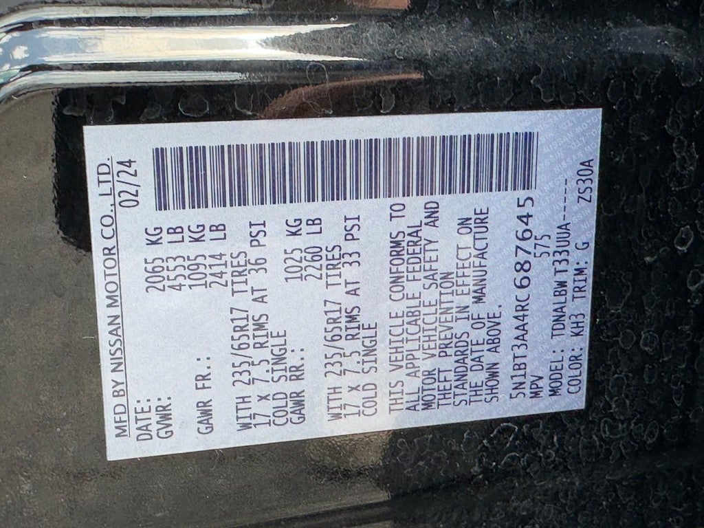 2024 Nissan Rogue FWD S