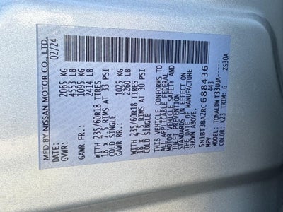 2024 Nissan Rogue FWD SV