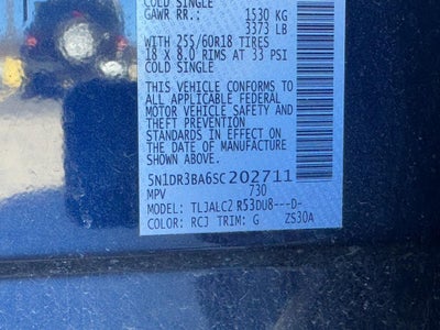 2025 Nissan Pathfinder SV 2WD