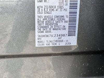 2025 Nissan Pathfinder SV 4WD