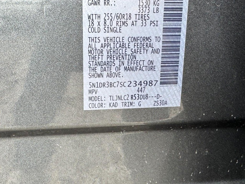 2025 Nissan Pathfinder SV 4WD