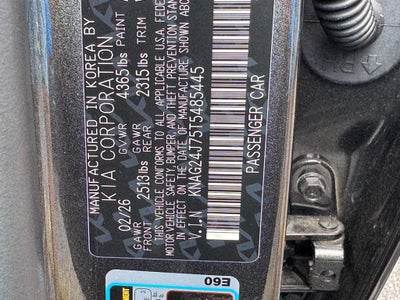 2026 Kia K5 LXS Auto FWD