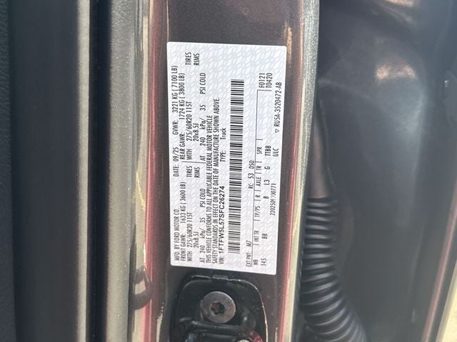 2025 Ford F-150 LARIAT 4WD SuperCrew Box