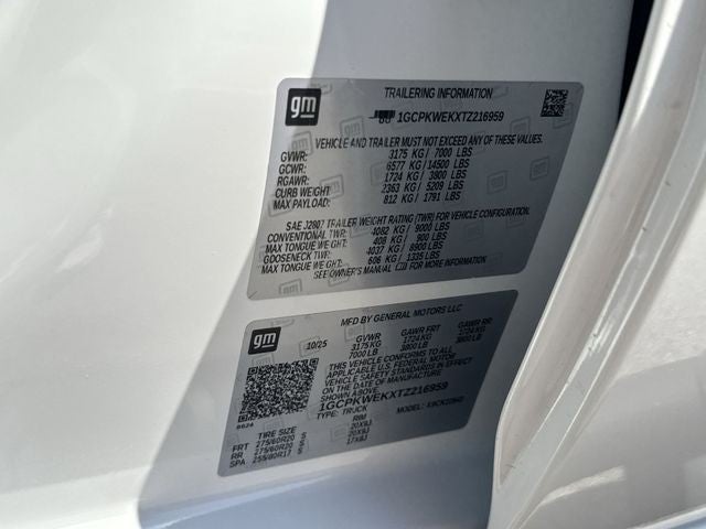2026 Chevrolet Silverado 1500 4WD Crew Cab 147" RST
