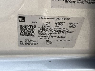 2022 GMC Sierra 2500HD 4WD Crew Cab 159" Denali