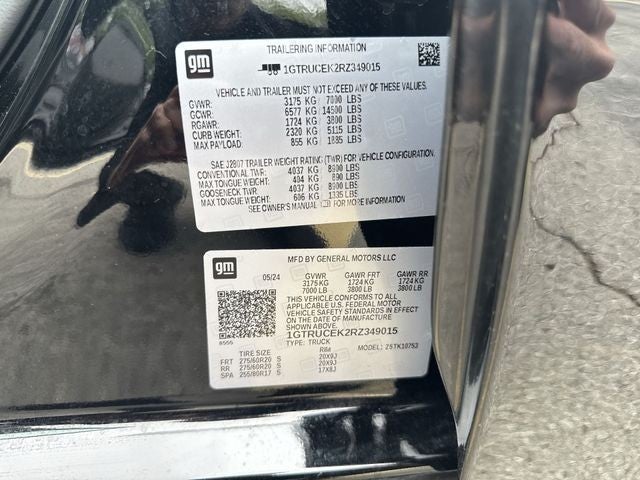 2024 GMC Sierra 1500 4WD Double Cab 147" Elevation w/3SB