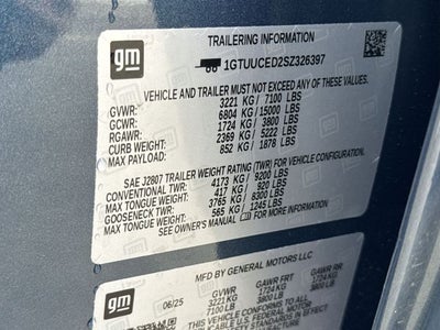 2025 GMC Sierra 1500 4WD Crew Cab 147" Elevation w/3SB