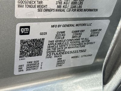2025 GMC Sierra 1500 4WD Crew Cab 147" SLT