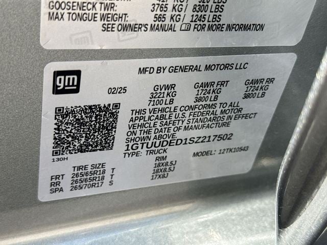 2025 GMC Sierra 1500 4WD Crew Cab 147" SLT