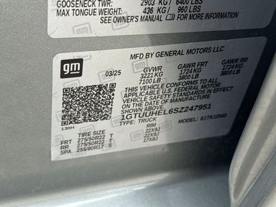 2025 GMC Sierra 1500 4WD Crew Cab 147" Denali Ultimate