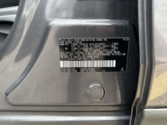 2013 Toyota RAV4 FWD 4dr XLE (Natl)