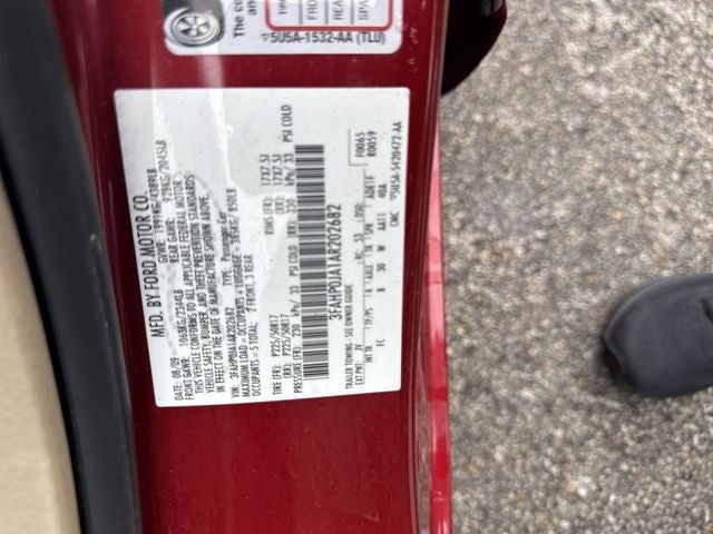 2010 Ford Fusion 4dr Sdn SEL FWD