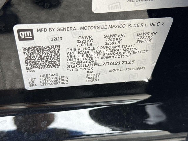2024 Chevrolet Silverado 1500 4WD Crew Cab 147" ZR2