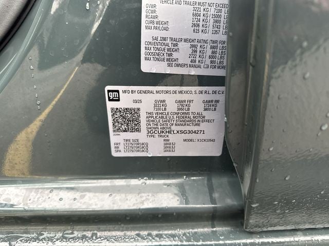 2025 Chevrolet Silverado 1500 4WD Crew Cab 147" ZR2