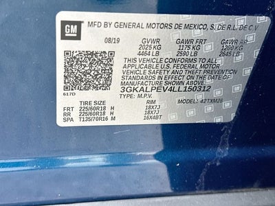 2020 GMC Terrain FWD 4dr SLT