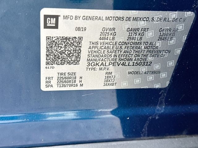 2020 GMC Terrain FWD 4dr SLT
