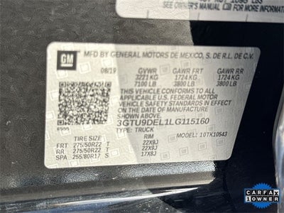 2020 GMC Sierra 1500 4WD Crew Cab 147" SLT