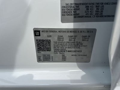 2021 GMC Sierra 1500 4WD Crew Cab 147" SLT